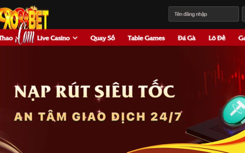 Nạp tiền rút tiền
